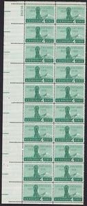 Scott #1124 Oregon Mt. Hood Plate Block of 20 Stamps - MNH P#26236 - Picture 1 of 2