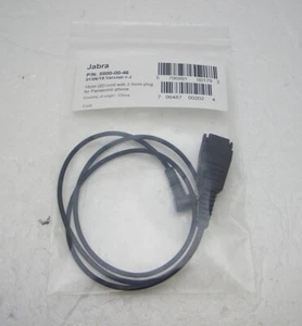 Jabra 8800-00-46 QD-to-2.5mm Bottom Cable for GN Netcom QD to Panasonic Phones - Picture 1 of 2