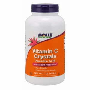 Vitamin C Crystals 1 lbs By Now Foods - Picture 1 of 1