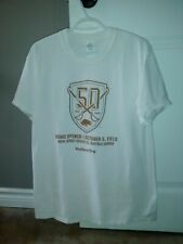 BUFFALO SABRES 2019 50TH ANNIVERSARY SIZE LARGE T-SHIRT! NEW JERSEY DEVILS