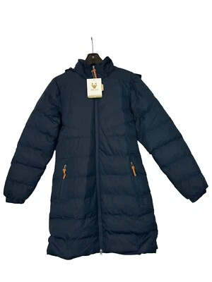 NUEVA CHAQUETA ABRIGO ACOLCHADA ALPHA CAMP talla L azul marino GMJ2033-NB para mujer’s Foto 1 de 4