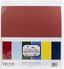 Echo Park Double-Sided Solid Cardstock 12"X12" 6/Pkg Under Sea Adventures, 6 Col