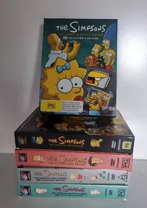 The Simpsons Complete Seasons 1,2,5,6,8 Region 4 DVD - Picture 1 of 14