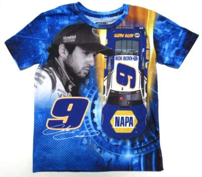 Camiseta Hendrick Motorsports Chase Elliot #8 NAPA Coche Niño Talla S Azul Foto 1 de 3