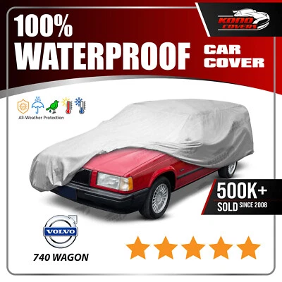 Volvo 740 Wagon 6 Layer Waterproof Car Cover 1986 1987 1988 1989 1990 1991 1992 - Image 1 of 4