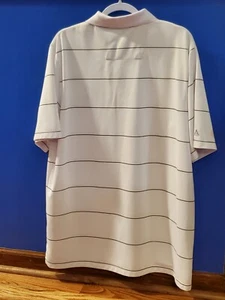 KC Royals Antigua Mens XL Men's Polo Pullover Shirt Kansas City Collared Stripe - Picture 1 of 9