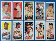 Full B2 set, 10 SCORE WORLD SPORT Rare UK baseball cards Caplin & Rosetti