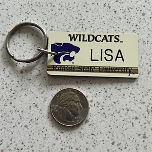 Llavero Lisa Name Kansas State University K-State Wildcats #46161 - Imagen 1 de 2