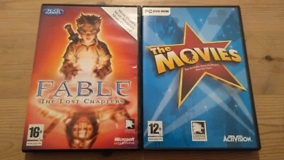 FABLE THE LOST CHAPTERS PC CD & THE MOVIES DVD - LIONHEAD STUDIOS PETER MOLYNEUX - Image 1 of 4