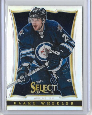 2013-14 Panini Select Hockey Prizm Parallel Blake Wheeler Winnipeg Jets - Image 1 of 2