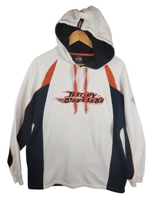 De colección Y2K Harley Davidson XL Bordado Pullover Sudadera con Capucha Sudadera con Capucha LEER Foto 1 de 4
