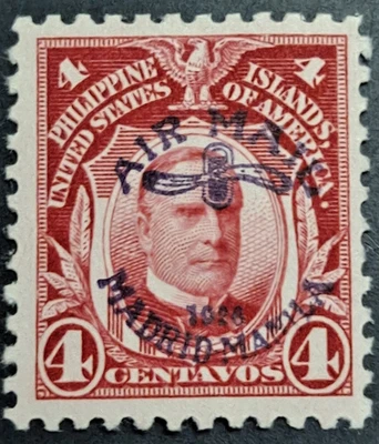 Sello de Filipinas #C2 MNH 4 centavos - correo aéreo emisión 1926 Foto 1 de 4