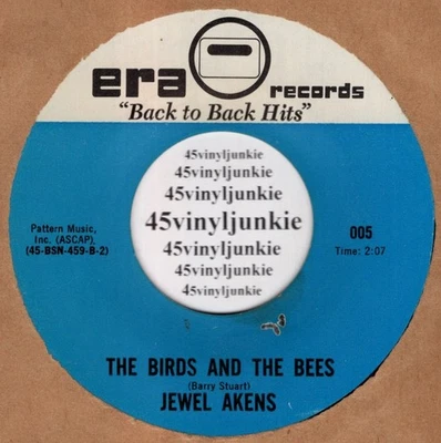Jewel Akens NM 45 rpm "The Birds And The Bees" b/w "Georgie Porgie" Foto 1 de 2
