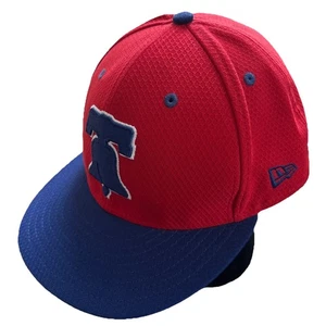 Philadelphia Phillies Rojo New Era 59Fifty Entrenamiento de Primavera Gorra Ajustada 8 Liberty B - Imagen 1 de 18