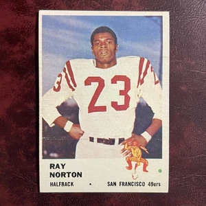 1961 Fleer Set RAY NORTON ROOKIE #61 SAN FRANCISCO 49ERS - NR-MINT *HIGH GRADE* - Picture 1 of 2