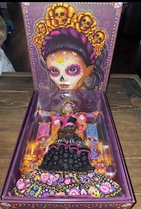 Barbie Dia De Los Muertos Doll (Day of The Dead) GXL27 Mattel (Brand New In Box) - Picture 1 of 6