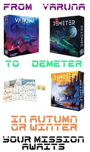 Demeter, Erweiterung, Varuna, Punkteblock - VIER (4) Brettspiel - BRANDNEU - Bild 1 von 10