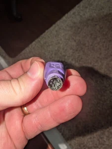 2in USB Type A Female to PS2 Mini DIN 6 Male Keyboard Adapter - Purple - Picture 1 of 2