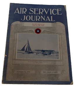 WWI US Army Air Service Journal Association veröffentlicht 24.10.1918 Magazin 12x9 - Bild 1 von 10