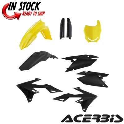 Acerbis Kit Completo Plástico Amarillo/Negro SUZUKI 19-2023 RMZ250 / 18-2023 RMZ450 Foto 1 de 3