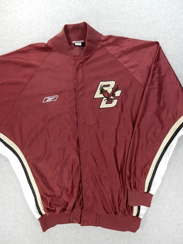 Boston College Eagles Authentic Player Issue Basketball WarmUp Jacket (Size 48) Cover