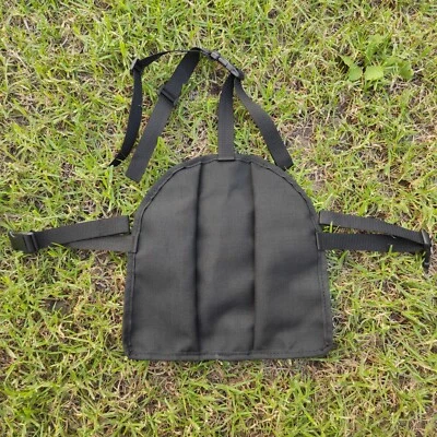 Beaver tail attachment for Goruck GR1 GR2 or Rucker in black