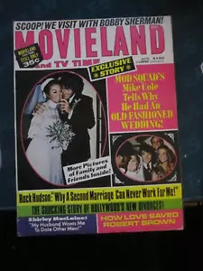 Movieland TV Time Magazine December 1971 Mod Squad Mike Cole Wedding - Picture 1 of 1