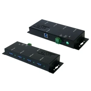  EXSYS EX-1184HMV – 4-Port USB 3.1 (Gen1) Metall-Hub – Industriequalität - Bild 1 von 2