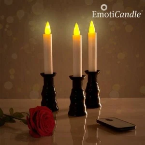 EmotiCandle LED-Kerzen für romantisches Ambiente (3er Pack) Romantik  - Bild 1 von 5