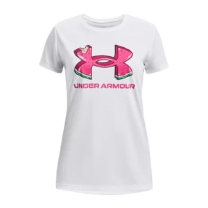 New Under Armour Girls Tech Short Sleeve T-Shirt Pick Size & Color - Picture 1 of 11
