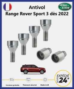 Ecrous antivol de roues Range Rover Sport 3 (L461)  dès 2022 (4 écrous + 2 clés) - Foto 1 di 3