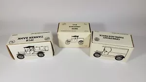 Coche Ford Modelo T, réplica de modelos a escala - Juego 3 Banco fundido a presión nuevo en caja - Imagen 1 de 7