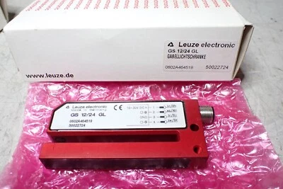 Leuze Electronic GS 12/24 GL 10-30 VDC Forked Sensor 24VDC -- 50022724 - Image 1 of 4