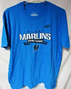 Miami Marlins Men 2X-Large Screened "SPRING TRAINING 2020" T-shirt C1 2938 - Picture 1 of 3