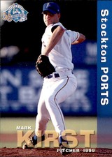 1999 Stockton Ports Grandstand #11 Mark Kirst Green Bay Wisconsin Baseball Card