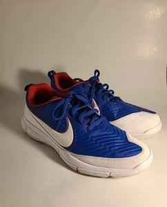 Nike Golf Explorer 2 Red Blue White Shoes 849957-401 Sz 11 - USA - 4th of July - Picture 1 of 14