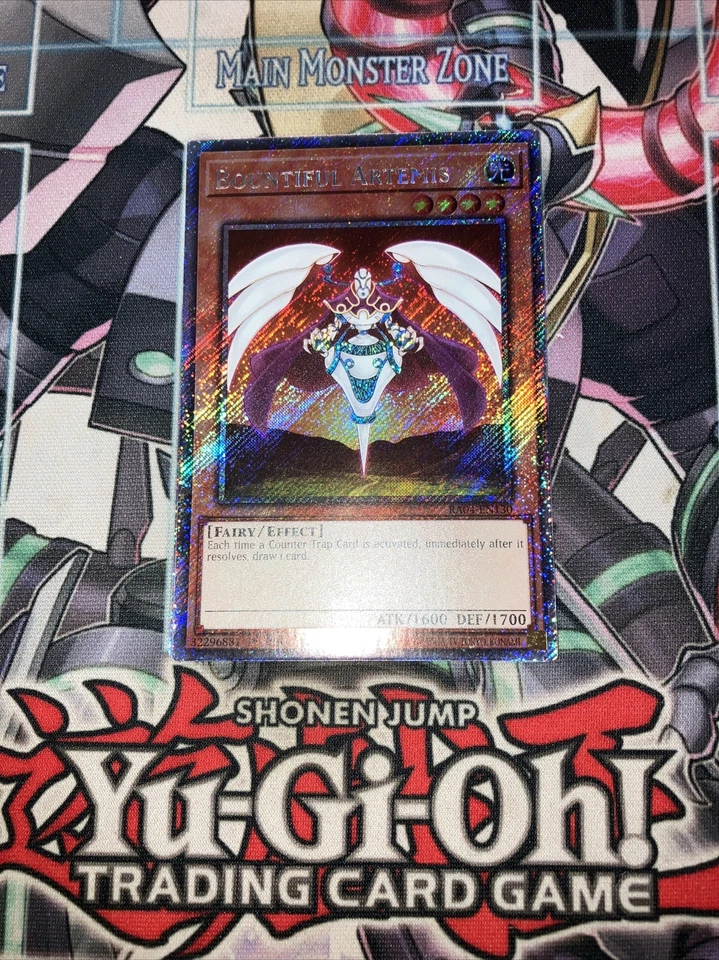 Bountiful Artemis Platinum Secret Rare RA04-EN130 Yugioh - Image 1 of 1