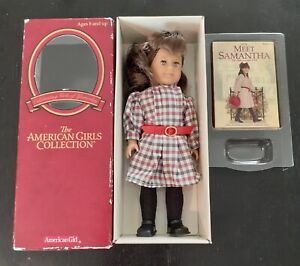 American Girl Samantha 6in Mini Doll Includes Box and Small Book