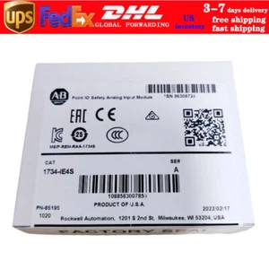 New Factory Sealed Allen-Bradley 1734-IE4S SER A POINT I/O Safety Input Module - Picture 1 of 5