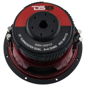 1 DS18 GEN-X104D 250mm Subwoofer Durchmesser 800 Watt max Dual Voice Coil Car - Bild 1 von 8