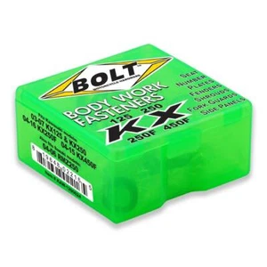 Bolt Full Plastics Body Works Fasteners Kit Kawasaki KXF 250 KX250F 2004 - 2016 - Picture 1 of 2