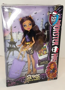 New 2012 MONSTER HIGH SCARIS CITY OF FRIGHTS CLAWDEEN WOLF (Y0379 - NISB) Mattel - Picture 1 of 7