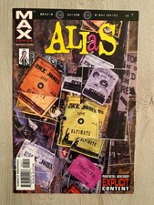 Alias #7 * Jessica Jones 1st series 2001 * Gemini ship! * Bendis Marvel MAX 2002
