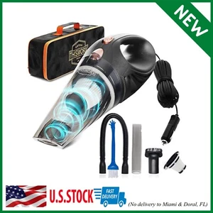 Portable Strong Suction Car Vacuum Cleaner Hand Hel High Power 12V Auto Interior - Picture 1 of 10