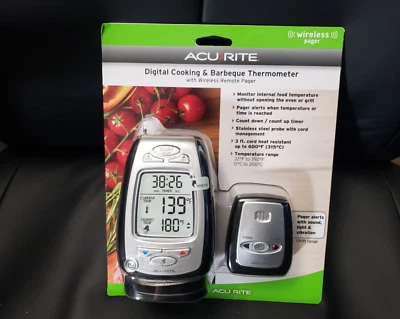 AcuRite Digital Cooking & Barbeque Thermometer with Wireless Remote Pager - Image 1 of 2