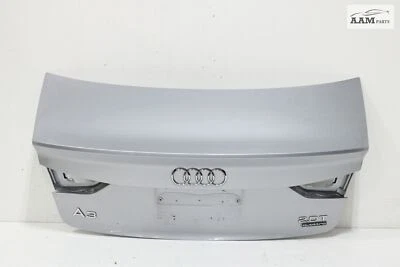 AUDI A3 QUATTRO 2015-2020 8V MALETERO TRASERO TAPA FLORETT PLATEADO METÁLICO OEM Foto 1 de 4