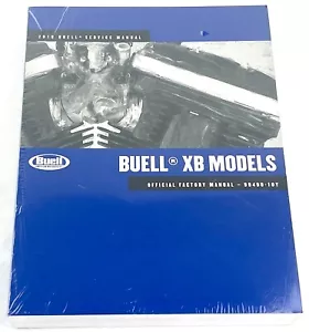 NEW SEALED 2010 Buell XB Models Service Manual 99490-10Y - Bild 1 von 3