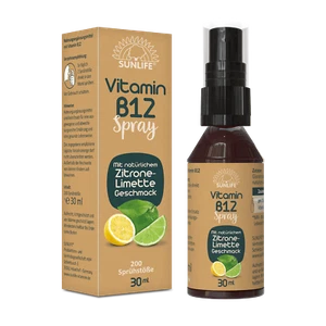 SUNLIFE® Vitamin B12 Spray hochdosiert Energie & Nervensystem Unterstützung - Bild 1 von 8