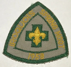 1958 Iroquois Spring Moot Patch Mint TC1 - Bild 1 von 1