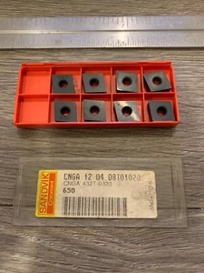 Sandvik CNGA 432T0320 650 Wendeplatten 8 Stück - Bild 1 von 9